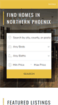 Mobile Screenshot of northphoenixhomelistings.com