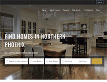 Tablet Screenshot of northphoenixhomelistings.com
